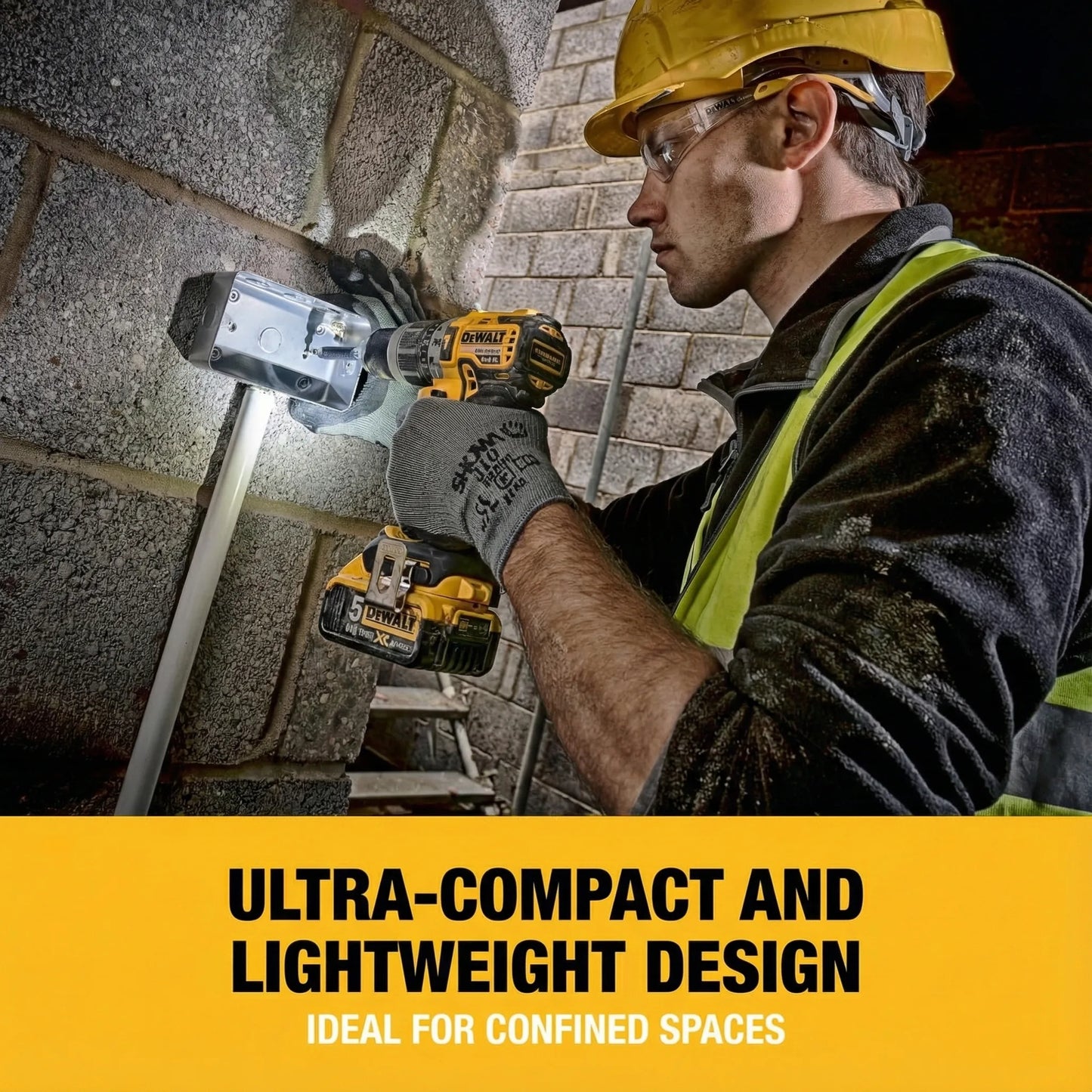 XR 18V Hammer Drill DCD796P2‑QW